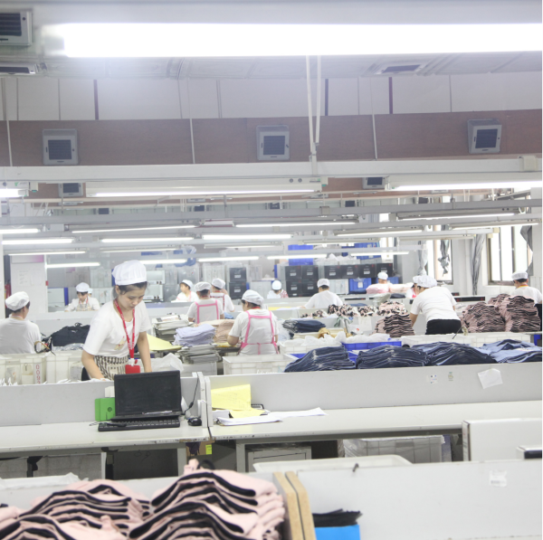 Photos of busy workers at ZIYANG factory