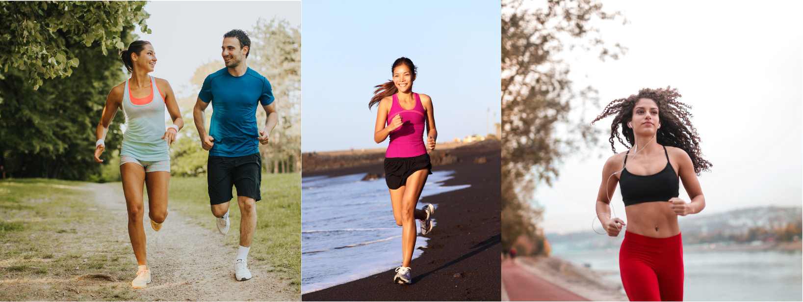 Several people are running in the activewearwear of High-Intensity Activity Series